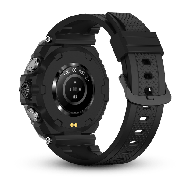 Montre Connectée Raptor PRO: Grand Écran, Appels, Suivi Fitness, Longue Autonomie