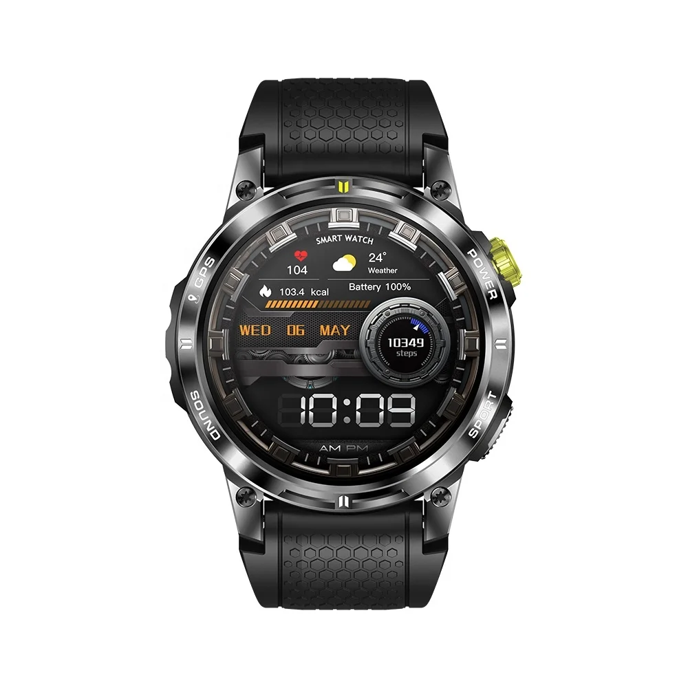OutWatch Pro – Montre GPS Outdoor Connectée avec Suivi Santé et Notifications Intelligentes – Image 3