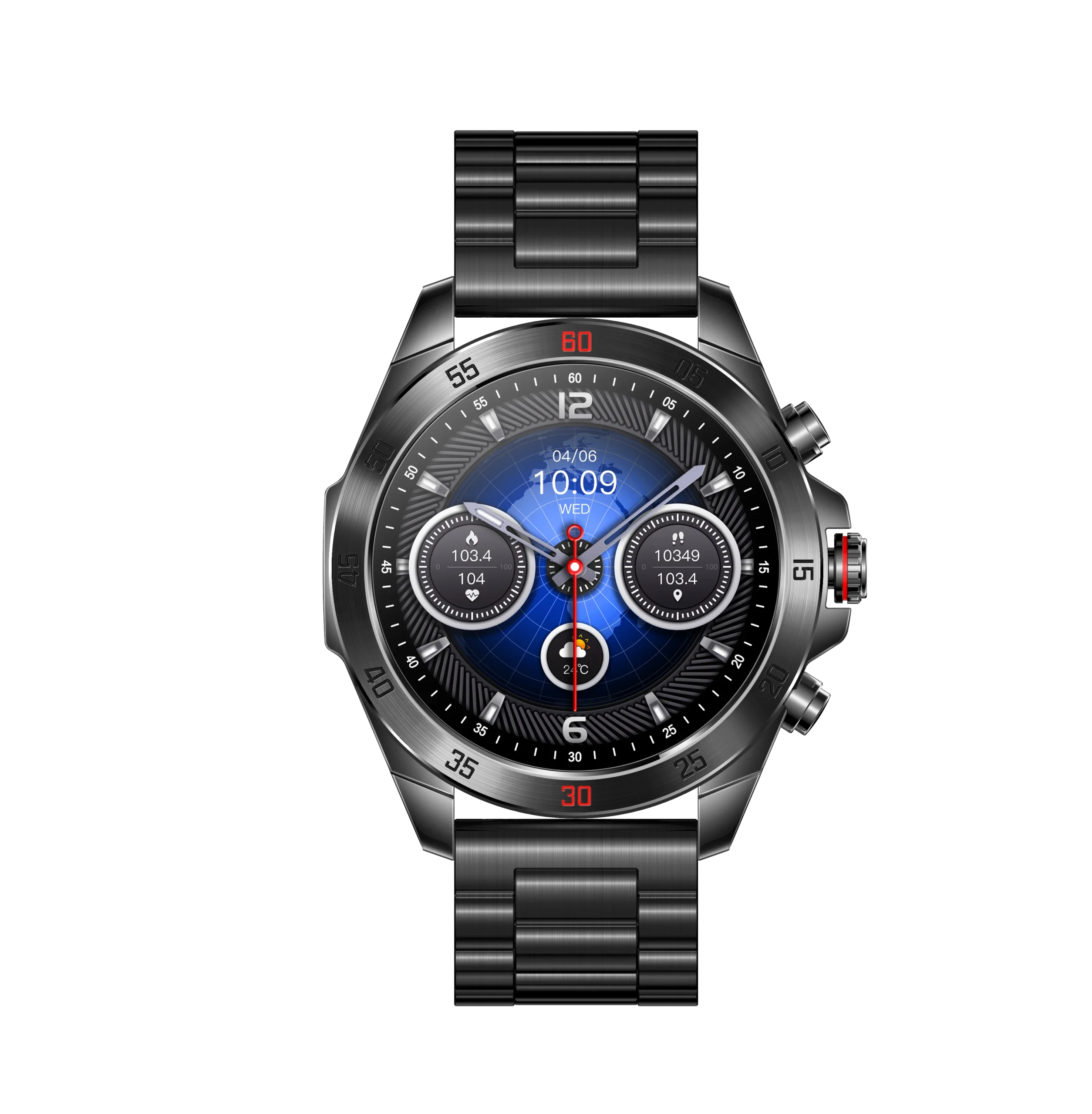 Ronde NX1 PRO Relojes Inteligentes Appareils Portables Smartwatch Hombre Montre Connecte Hommes Smart Watch Fitness Tracker – Image 4